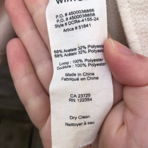 Wilfred Beaumont Moto Vest Ivory sz 4 - Picture 6 of 6